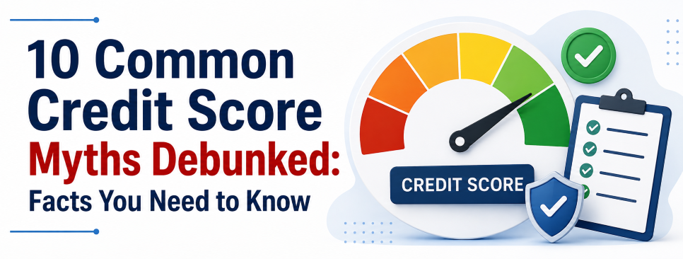 10 Common Credit Score Myths Debunked: Facts You Need to Know